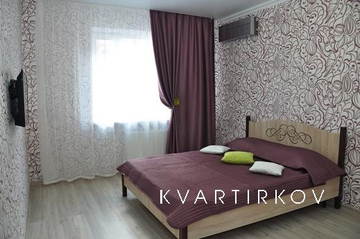 В квартире дизайнерский ремонт, новая мебель и сантехника. П