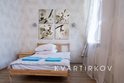 Сдается посуточно двухкомнатная квартира. 
Размещение на 7 м