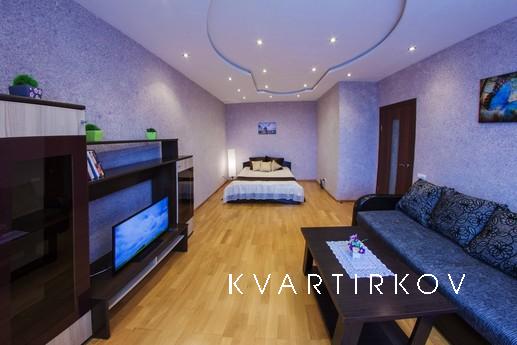 На сутки сдается однокомнатная квартира с современным евроре