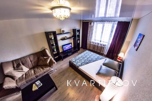 На сутки сдается однокомнатная квартира с современным евроре