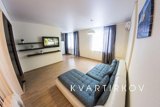 На сутки сдается однокомнатная квартира с современным евроре