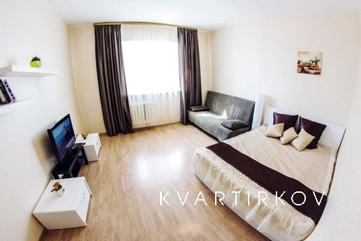 На сутки сдается однокомнатная квартира с современным евроре