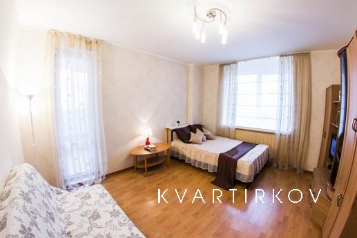 На сутки сдается однокомнатная квартира с современным евроре