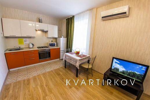 На сутки сдается однокомнатная квартира с современным евроре