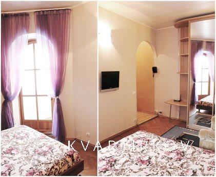 3 minutes from the metro station Vokzaln, Kyiv - apartment by the day