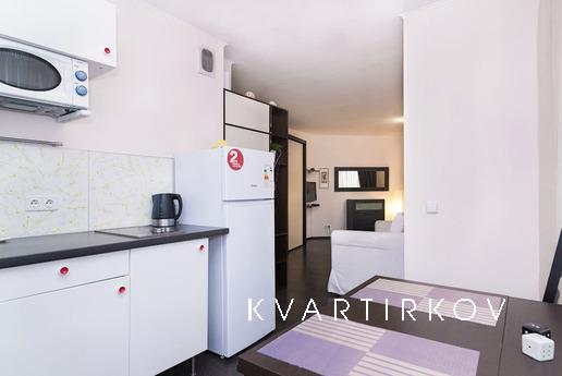studio apartment for four places, Yekaterinburg - apartment by the day
