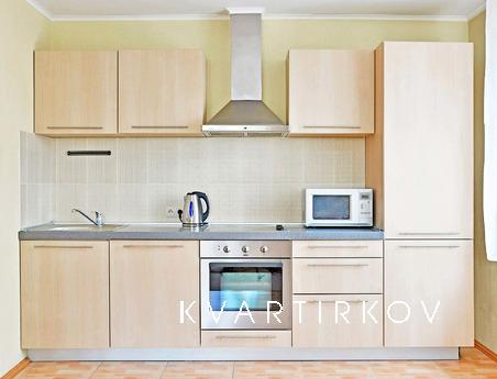 modern studio apartment at Shchors Str, Yekaterinburg - apartment by the day