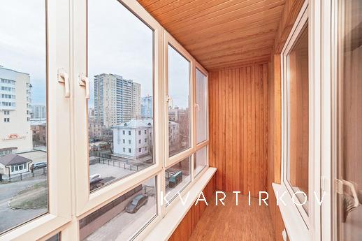 modern studio apartment at Shchors Str, Yekaterinburg - apartment by the day