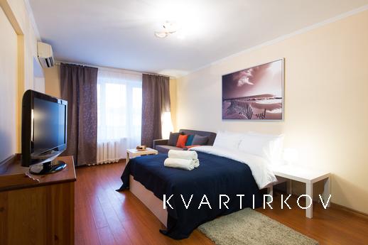 Эти апартаменты расположены в Москве, в 400 метрах от улицы 