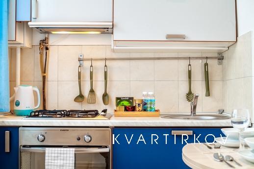 Apartment near metro Rizhskaya, Москва - квартира подобово