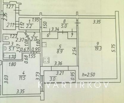 2-комнатная квартира в центре города, Краснодар - квартира посуточно