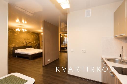 евро студия посуточно в новом доме, Екатеринбург - квартира посуточно