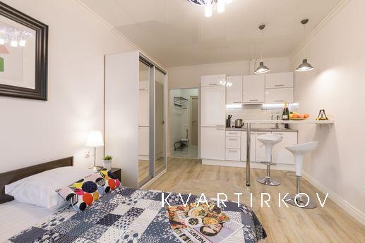 The spacious one-bedroom apartments in the center of St. Pet