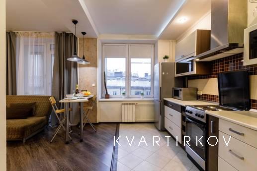 Rent 1-room apartment 43 m², Санкт-Петербург - квартира подобово