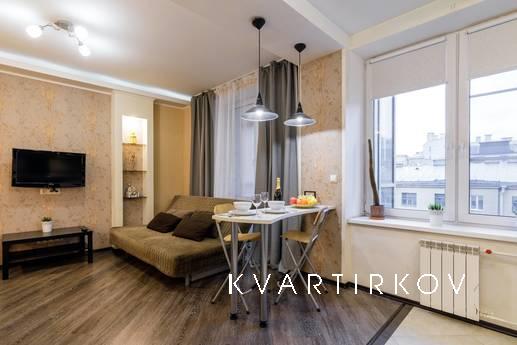 Rent 1-room apartment 43 m², Санкт-Петербург - квартира подобово