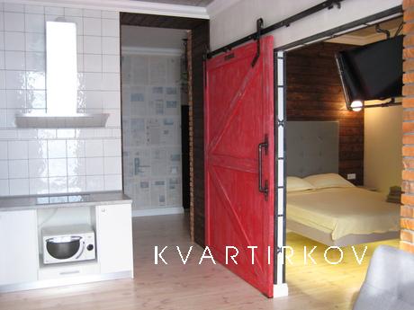 Loft on the 21st floor with a sea view, Odessa - apartment by the day