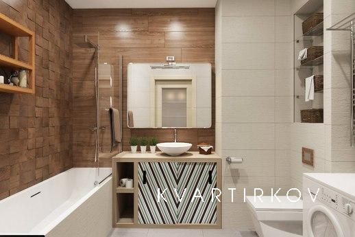 Квартира с качественным ЕВРОремонтом, есть вся необходимая м