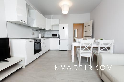 Абсолютно новая, светлая 2-х комнатная кварира с лаконичным 