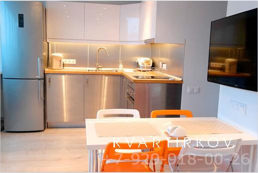 Дизайнерская студия на 4 человек, Москва - квартира посуточно