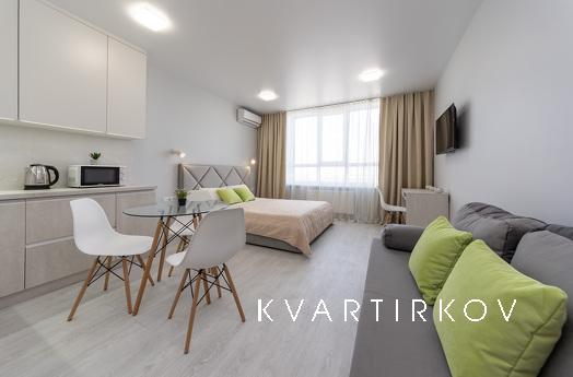 Such a studio with a wonderful view., Kyiv - apartment by the day