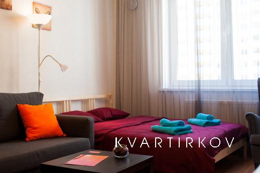 Accurate one-room apartments with excellent European-quality