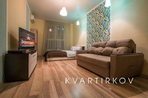 На лоджии мы оборудовали комфортное рабочее место. Работая з