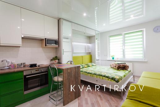 Современные апартаменты-студио с кухней, Киев - квартира посуточно