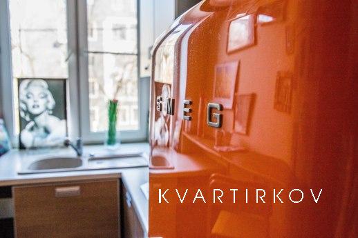 Спокойный комфорт на Новослободской -спальня, гостиная и кух