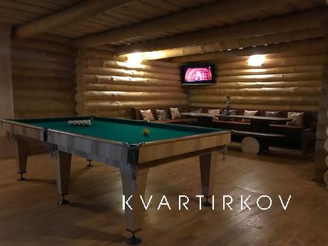 Finnish sauna near Kiev. Hall. Billiards, Radomyshl - apartment by the day