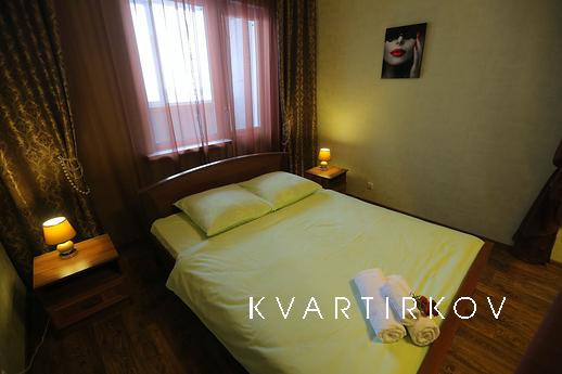 Спальные места 2+2 (двуспальная кровать в спальне, рядом див