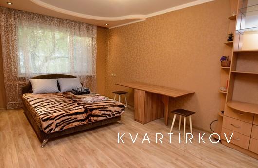A comfortable studio apartment is located in the Depot shopp