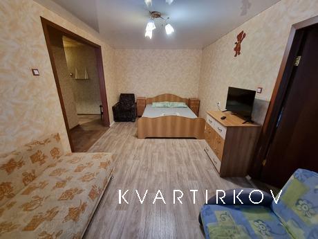 •	Чистая уютная квартира, чистое постельное бельё, полотенца