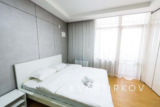 Daily apartment in Kiev right bank, Kyiv - apartment by the day
