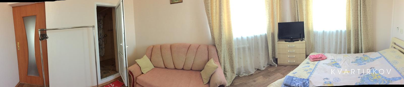 per night for rent, Arcadia, Odessa - apartment by the day