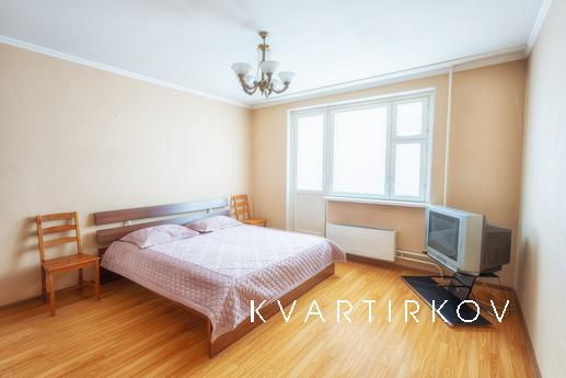 Cozy, spacious, bright, clean apartment after repair. There 