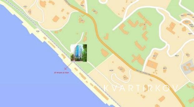 Квартира на берегу моря в центре Сочи, Сочи - квартира посуточно