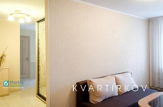 2 bedroom apartment on Alekseevka, Kharkiv - apartment by the day