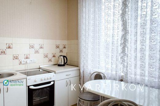 2 bedroom apartment on Alekseevka, Kharkiv - apartment by the day