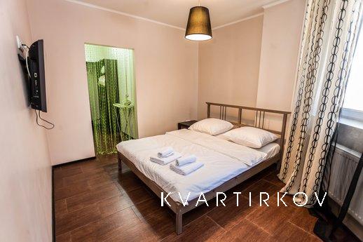 New apartment, for hours, days, Tyumen - apartment by the day