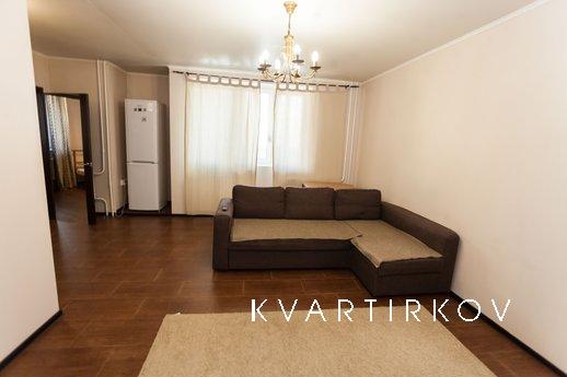 New apartment, for hours, days, Tyumen - apartment by the day