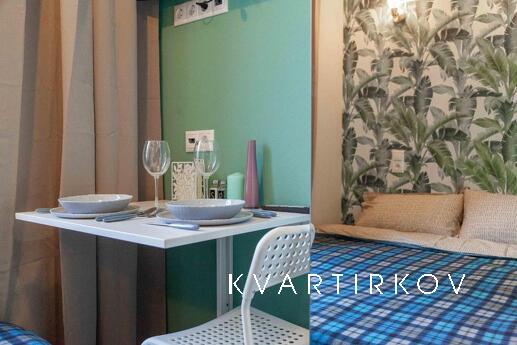 Cozy studio on Bachurinskaya 7k1, Москва - квартира подобово