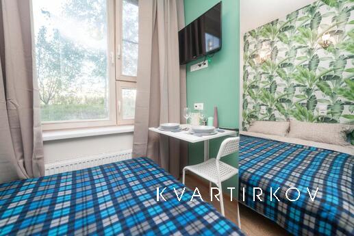 Cozy studio on Bachurinskaya 7k1, Москва - квартира подобово