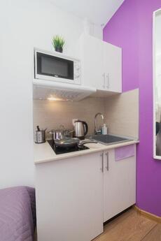 Cozy studio on Bachurinskaya 7k1, Москва - квартира подобово