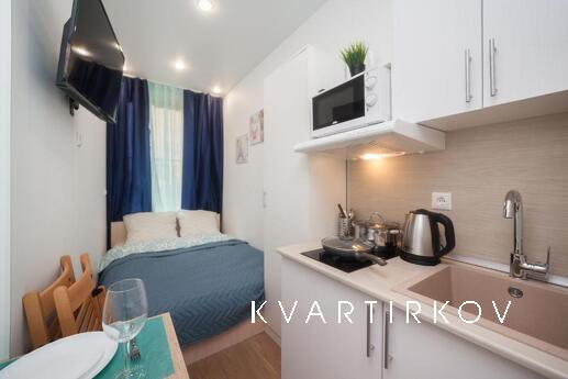 Cozy studio on Bachurinskaya 7k1, Москва - квартира подобово