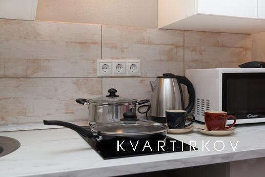 Modern studio on Voronitsyna, Khimki - apartment by the day