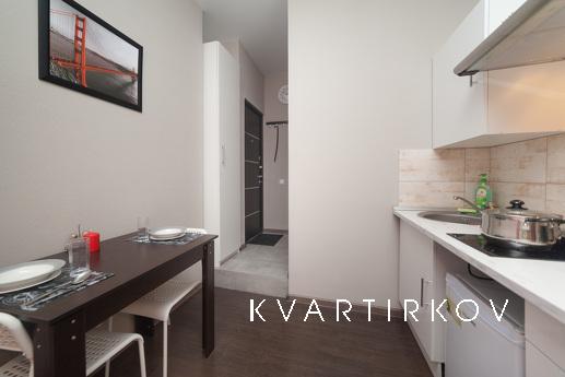 Modern studio on Voronitsyna, Khimki - apartment by the day