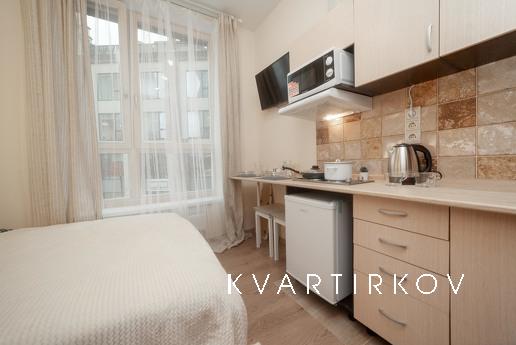 Cozy studio on Vyborgskaya, Москва - квартира подобово