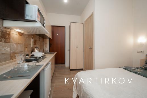 Cozy studio on Vyborgskaya, Москва - квартира подобово