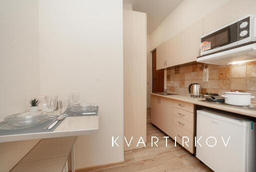 Cozy studio on Vyborgskaya, Москва - квартира подобово