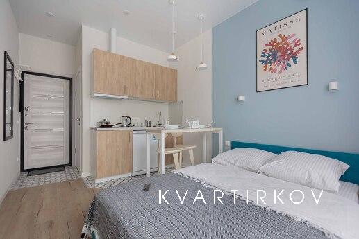Cozy studio for rent in the modern residential complex 